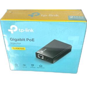 TP-Link TL-POE150S Gigabit PoE Injector IEEE 802.3af Networking RJ45 NEW Sealed